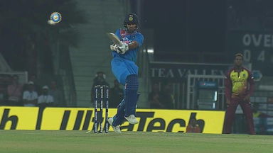 One over, 17 runs