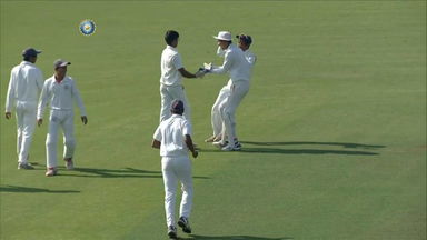 Cooch Behar Trophy 2019-20, Final: Vidarbha vs Baroda - Fall of wickets, Vidarbha 2nd Innings