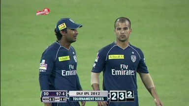 Match 23 DD vs DC – Pietersen's 4th  Six