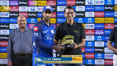 IPL 2026 M30: GT vs MI - Sierra Super Striker of the Match - Tilak Varma