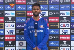 M55: SRH vs MI  – Suryakumar Yadav Interview