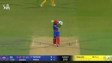 IPL 2026 M18: CSK vs DC - Pathum Nissanka Six