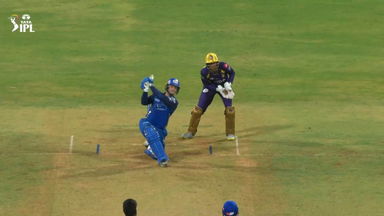 IPL 2026 M02: MI vs KKR - Ryan Rickelton Six
