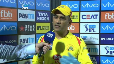 M43: RR vs CSK – MS Dhoni Interview