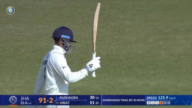 Ranji Trophy 2025-26 QF1, Jharkhand vs Uttarakhand: Captain Virat Singh's fighting knock of 55(87)
