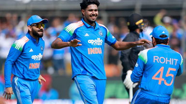 Harshit Rana chips in with 3/84