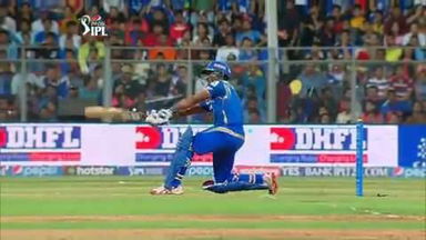 M46: MI vs RCB – Ambati Rayudu Six