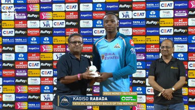 IPL 2026 M37: CSK vs GT - TATA IPL Green Dot Balls of the Match -  Kagiso Rabada