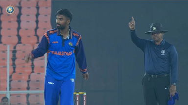 SMAT 2025, Rajasthan vs Uttarakhand: Manav Suthar spins a web with a brilliant spell of 3/21