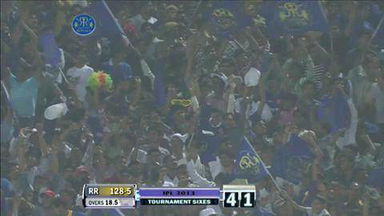 M8: RR vs KKR – Dishant Yagnik Six