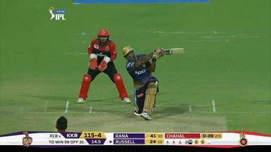 M35: KKR vs RCB – Andre Russell Six