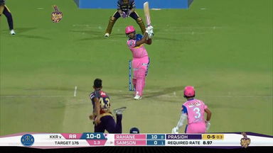 M43: KKR vs RR – Sanju Samson Six