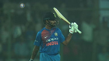 Shikhar Dhawan's 80-run blitzkrieg