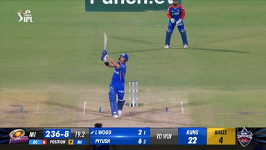 M43: DC vs MI – Luke Wood Six