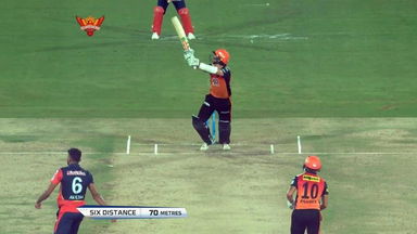 M36: SRH vs DD – Kane Williamson Six