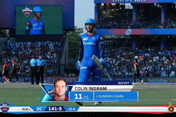 M46: DC vs RCB – Colin Ingram Wicket