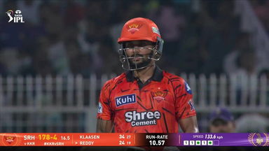 IPL 2026 M06: KKR vs SRH - Nitish Kumar Reddy Six