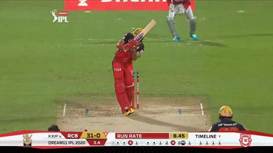 M31: RCB vs KXIP – Devdutt Padikkal Six