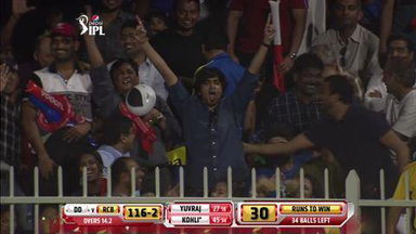 M2: DD vs RCB – Virat Kohli Six