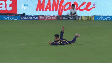 Substitute Rinku leaves his mark with stunning catch