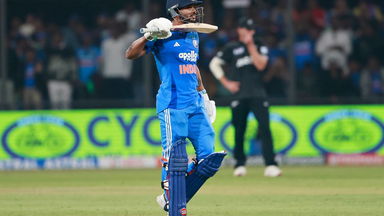 Fifty up, special celebration! Nitish's smashing strikes
