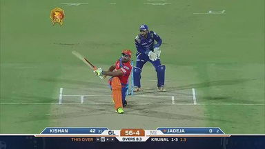 M35: GL vs MI – Ravindra Jadeja Six