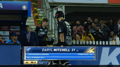 IND vs NZ 2021, 2ND T20I : Daryl Mitchell Wicket