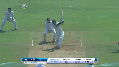 IND vs ENG 2016 - 4th Test, day 2 : Murali Vijay Six