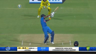 IND vs AUS 2019, 2nd T20I: KL Rahul Six