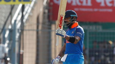 Virat Kohli's disciplined 92 (107)