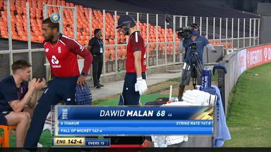 IND vs ENG 2021, 5th T20I : Dawid Malan Wicket
