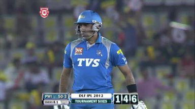 Match 14 PWI vs KXIP – Uthappa's Six