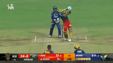 M15: RCB vs LSG –  Virat Kohli Six