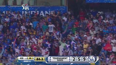 M27: MI vs RCB –  Corey Anderson Six