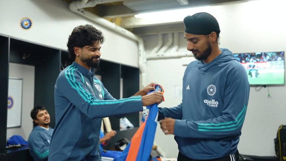 Special Jersey for Milestone Moment, ft. Arshdeep Singh and Shreyas Iyer