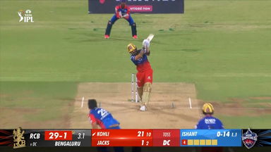 M62: RCB vs DC – Virat Kohli Six
