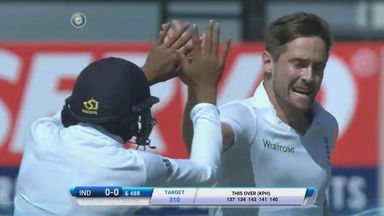 IND vs ENG 2016,  1st Test : IND 2nd Innings Fall of Wickets