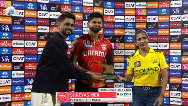 IPL 2025 M49: CSK vs PBKS - Player of the Match - Shreyas Iyer