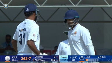 Ranji Trophy 2025-26 Final, Karnataka vs J & K, Day 4: Match Highlights
