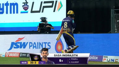 M41: DC vs KKR – B Indrajith Wicket
