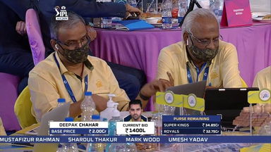 CSK win an intense four-way race to have Deepak Chahar on board for INR 14 Crore