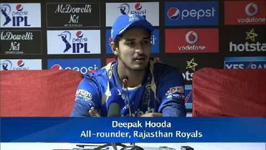M6: DD vs RR – Press Conference – Deepak Hooda