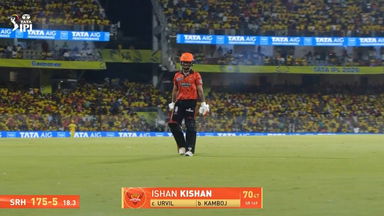IPL 2026 M63: CSK vs SRH - Ishan Kishan Wicket