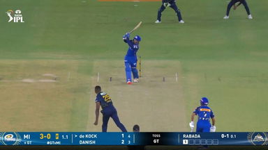 IPL 2026 M30: GT vs MI - Quinton De Kock Six