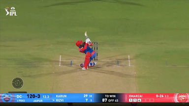 IPL 2025 M66: PBKS vs DC - Sameer Rizvi Six