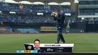 M35: KKR vs GT – David Miller Wicket