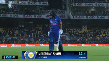 IND vs AUS 2023, 3RD ODI:  Mohammad Shami  Wicket