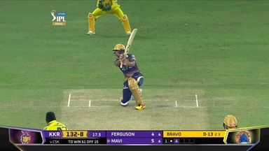 Final: CSK vs KKR – Shivam Mavi Six