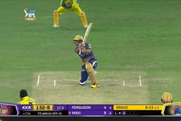 Final: CSK vs KKR – Shivam Mavi Six