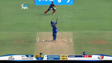 M09: MI vs DD – Suryakumar Yadav Six